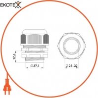 Enext s018008 кабельный ввод e.pg.stand.36