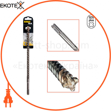 Бур SDS-Plus, XLR, 4 кромки, 8x210x150 мм DeWALT DT8924