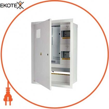 Enext s0100012 корпус e.mbox.stand.w.f3.24.z металлический, под 3-ф. счетчик, 24 мод., встраиваемый, с замком