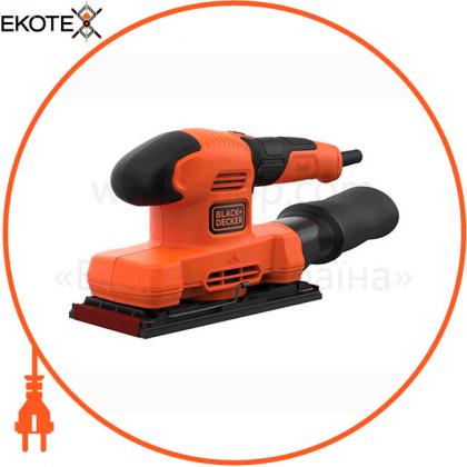 Шлифмашина вибрационная сетевая BLACK+DECKER BEW220