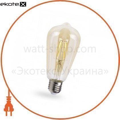 Feron 25857 светодиодная лампа feron lb-764 st64 золото 4w e27 2700k edison