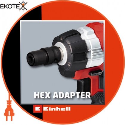 Einhell 4510040 отвертка ударная аккумуляторная бесщеточная te-cw 18 li bl-solo