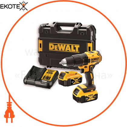 Дрель-шуруповерт аккумуляторная бесщёточная DeWALT DCD777M2T