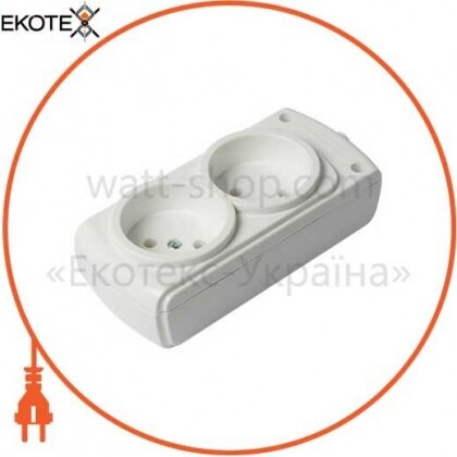 Enext s042099 колодка e.t.es.2 2 гнезда, без з/к