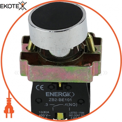 ENERGIO 60113 кнопка energio xb2-ba21 пуск черная no