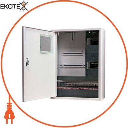 Enext s0100013 корпус e.mbox.stand.n.f3.24.z металлический, под 3-ф. счетчик, 24 мод., навесной, с замком