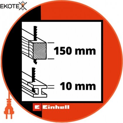 Einhell 4326170 шабельна пила te-ap 750 e