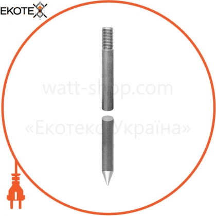 Enext z0010023 стержень заземления конечный 16/1500 мм, оцинк.