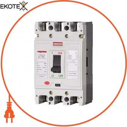 Enext i0660024 силовой автоматический выключатель e.industrial.ukm.100sl.32, 3р, 32а